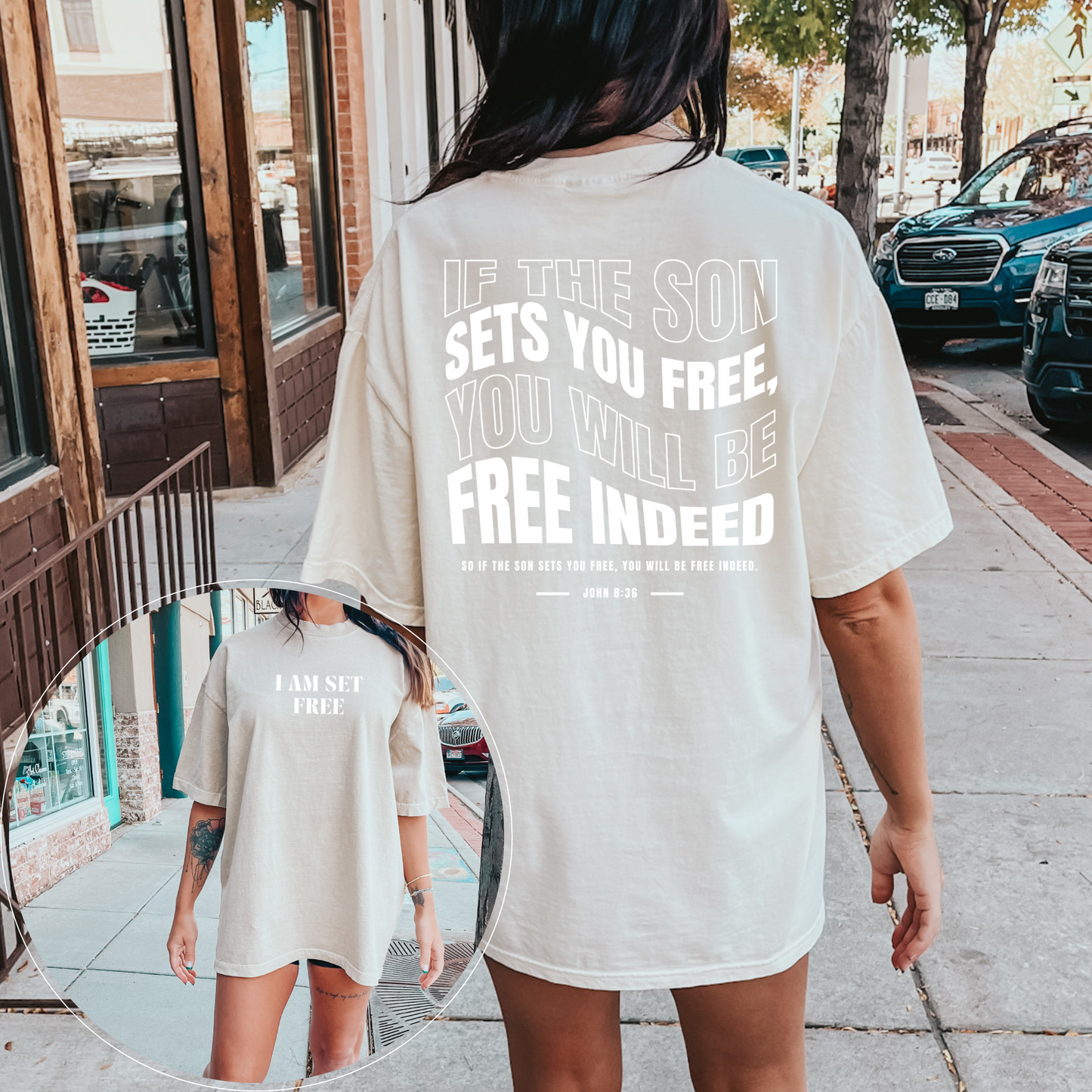 I AM SET FREE COMFORT COLORS TEE