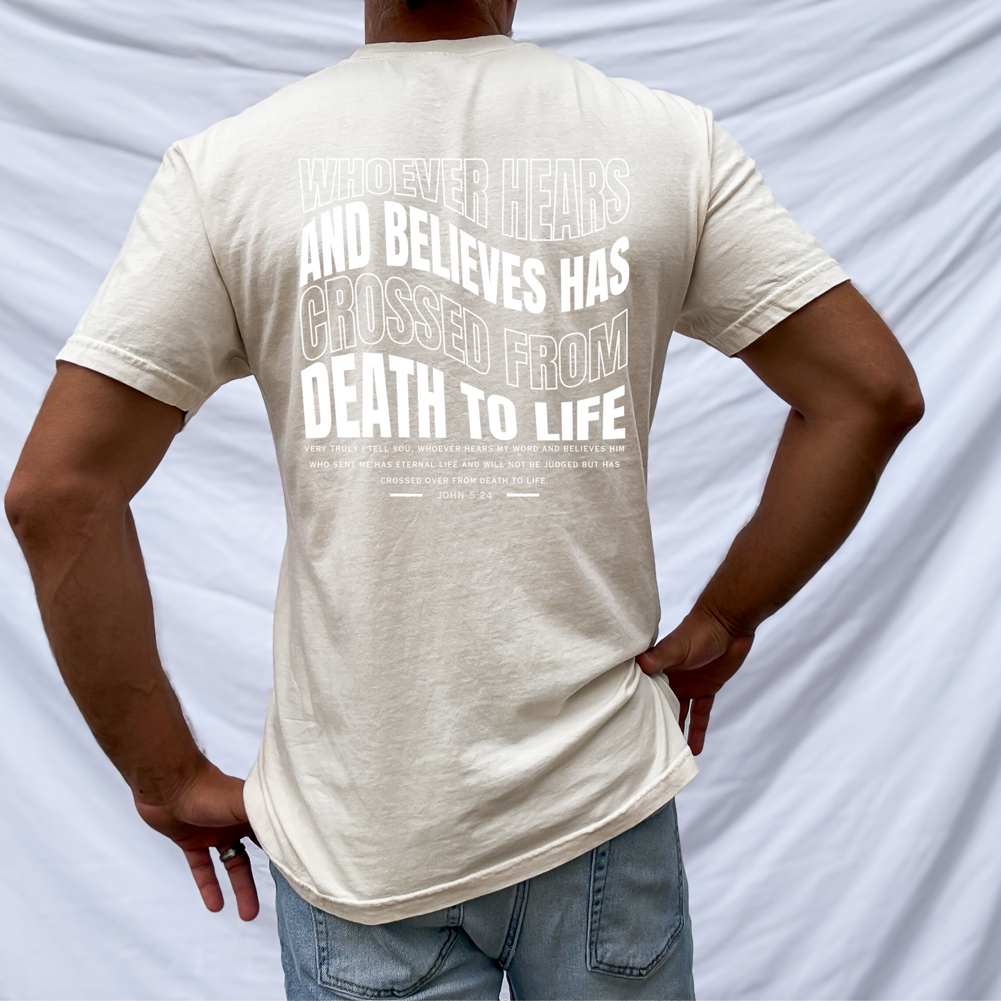 DEATH TO LIFE COMFORT COLORS TEE