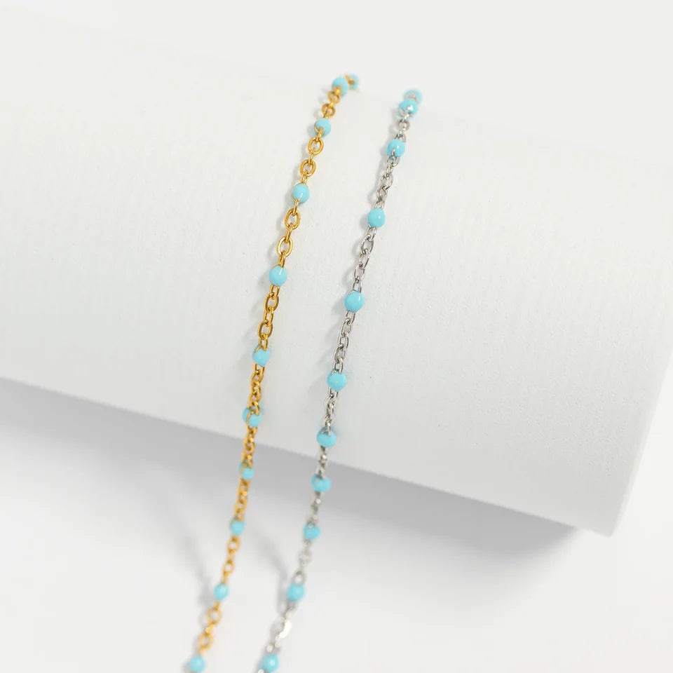 Aqua “Living Water” Stacker Bracelet