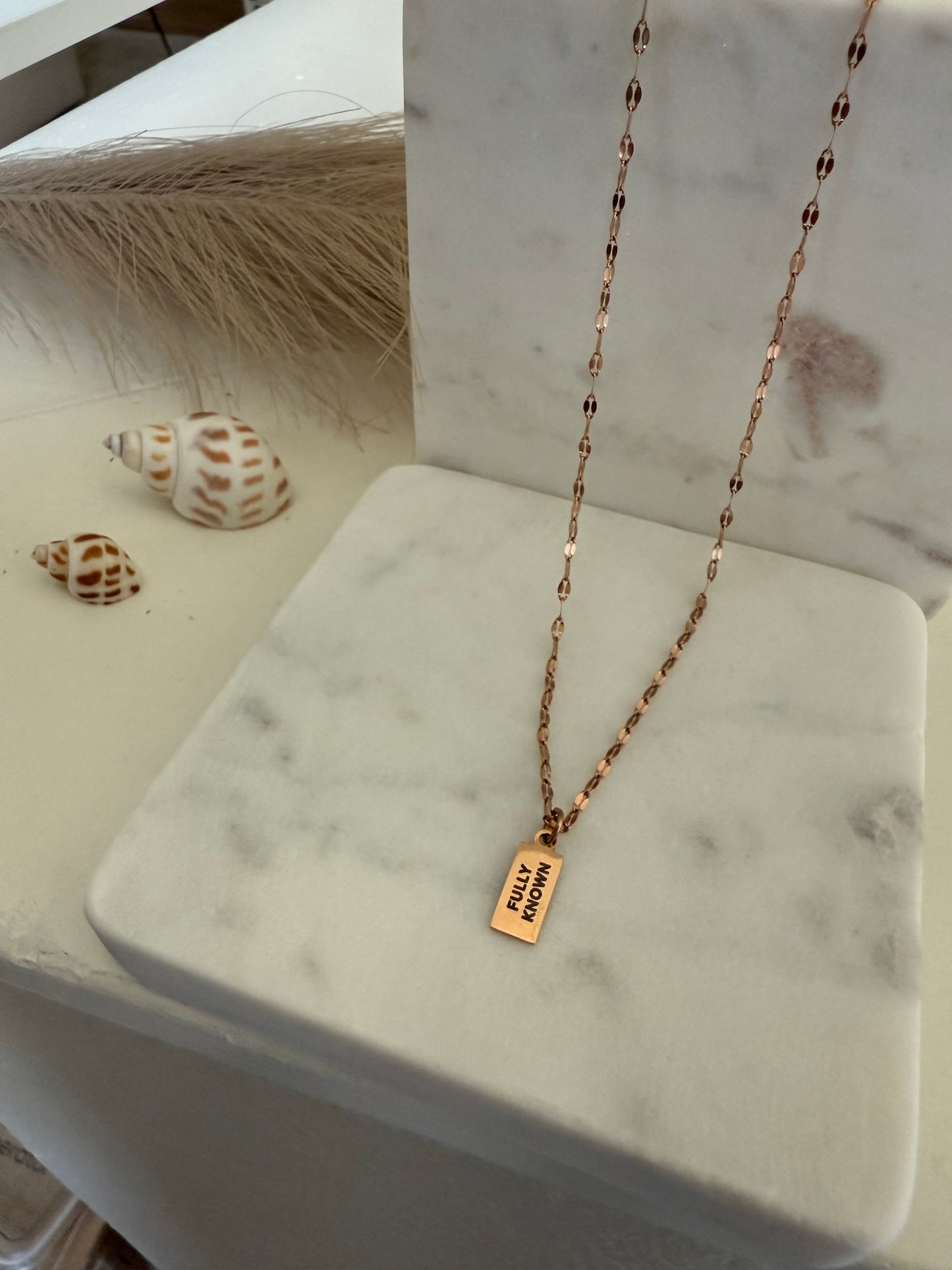 FULLY KNOWN Dainty Necklace