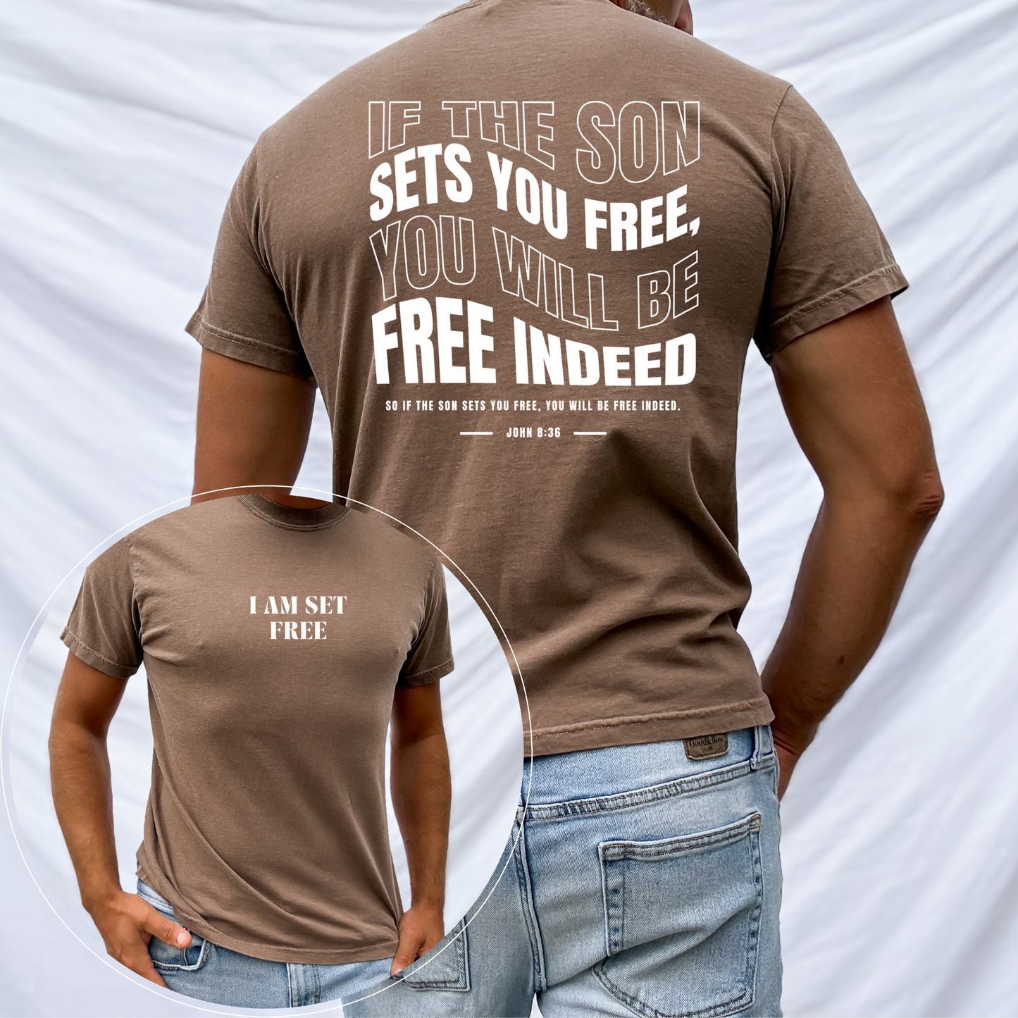 I AM SET FREE COMFORT COLORS TEE