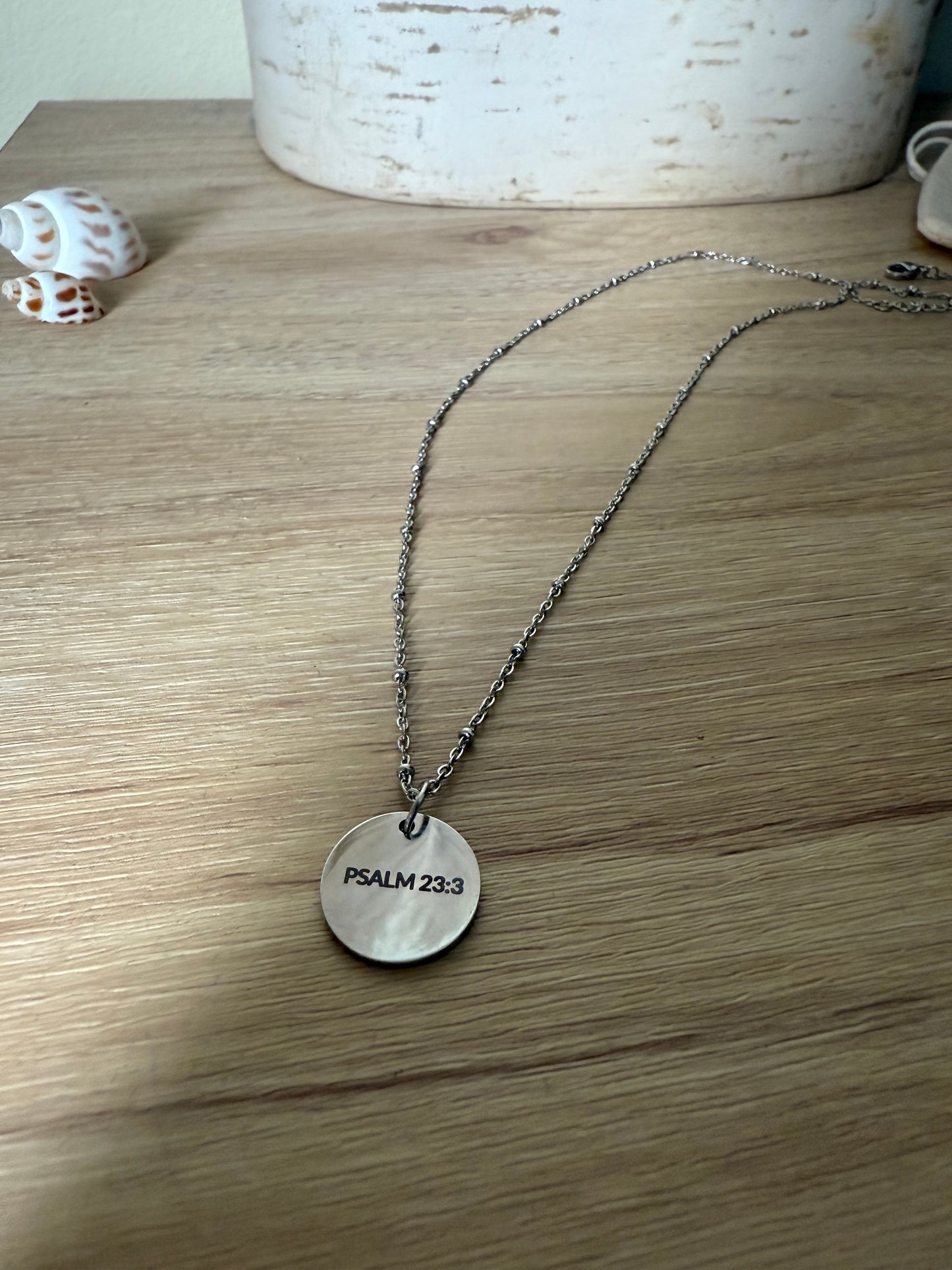 HE RESTORES MY SOUL Necklace