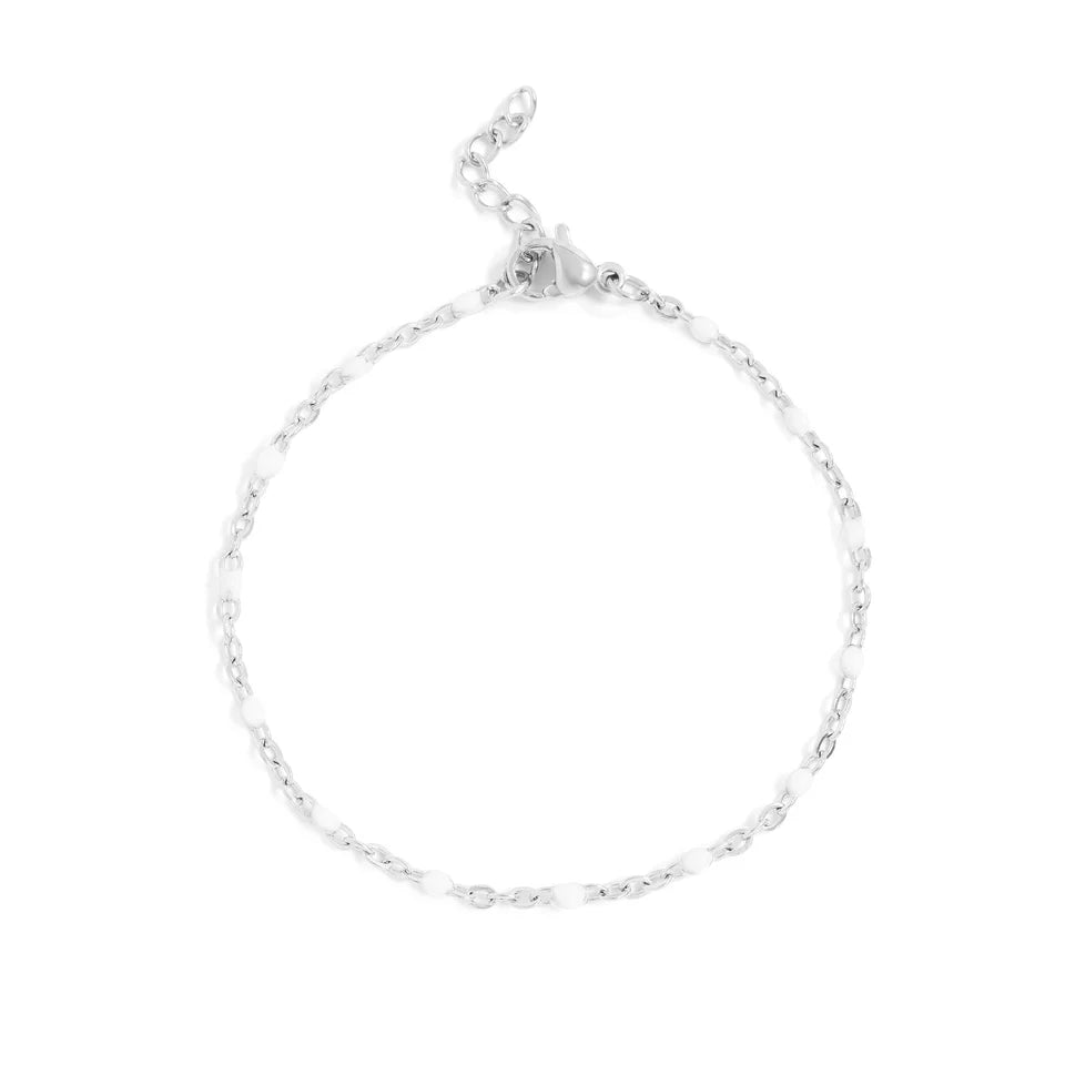 White ‘Light Shine’ Stacker Bracelet