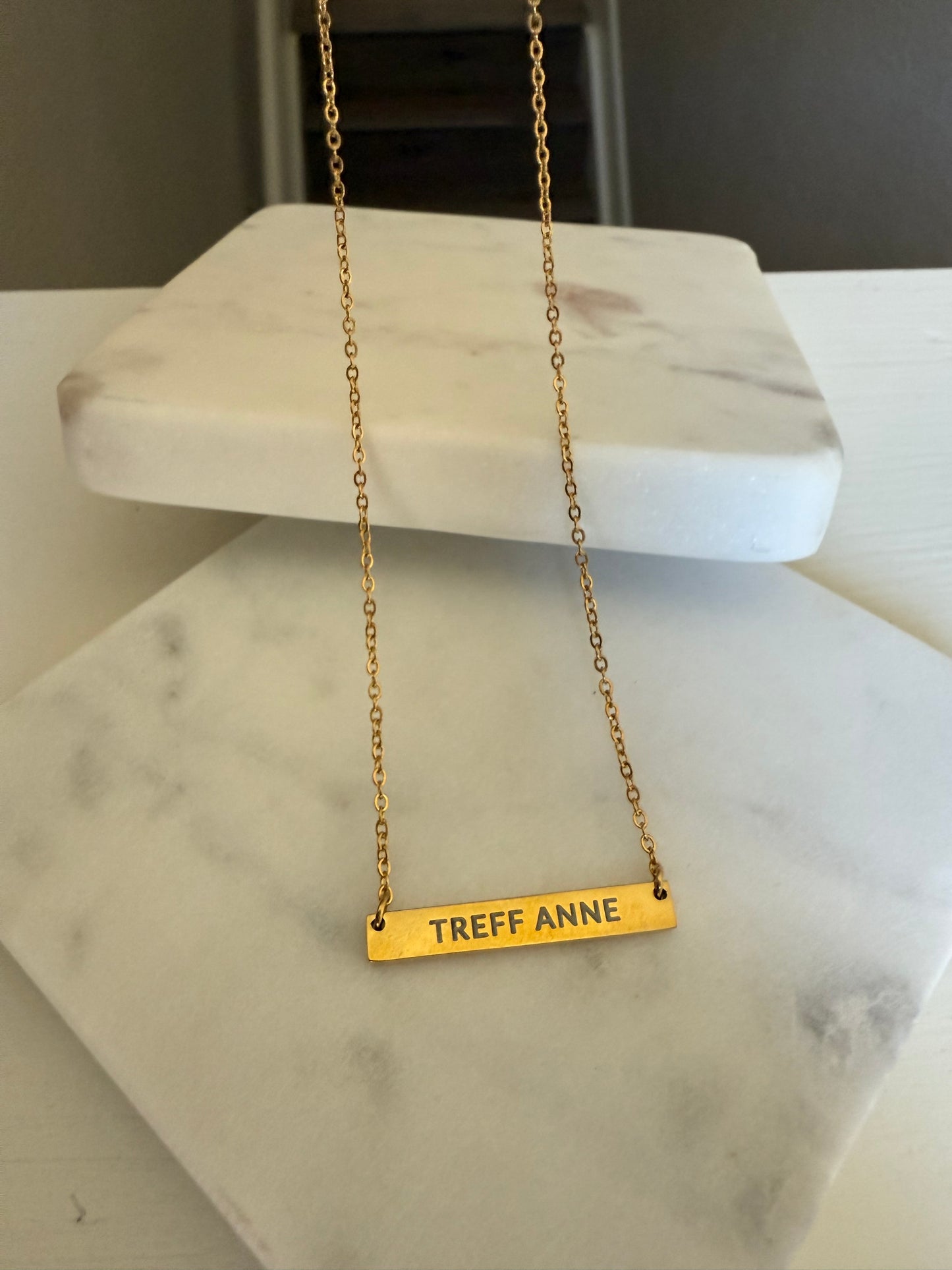 CUSTOM NAME BAR NECKLACE