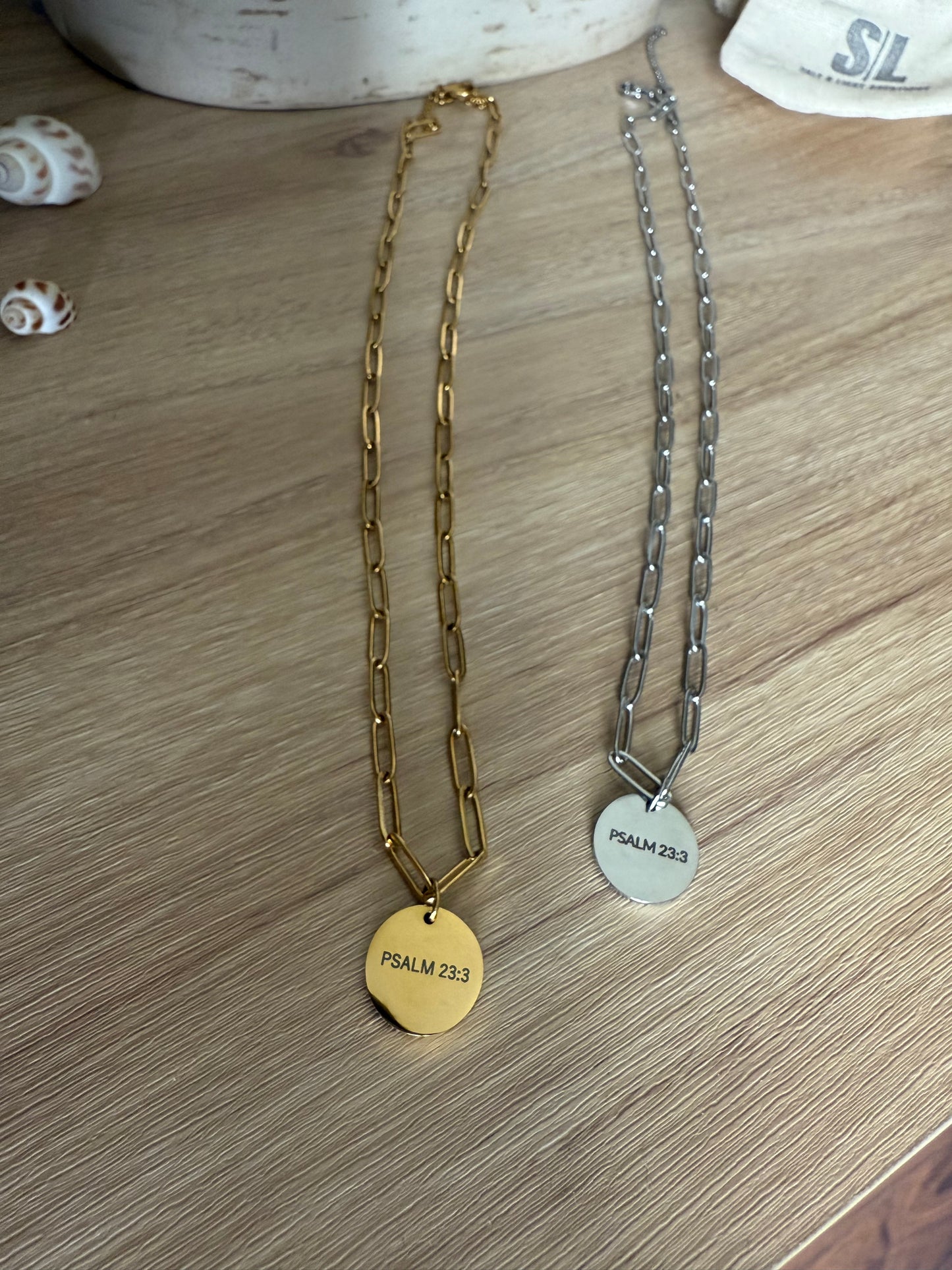 HE RESTORES MY SOUL Necklace