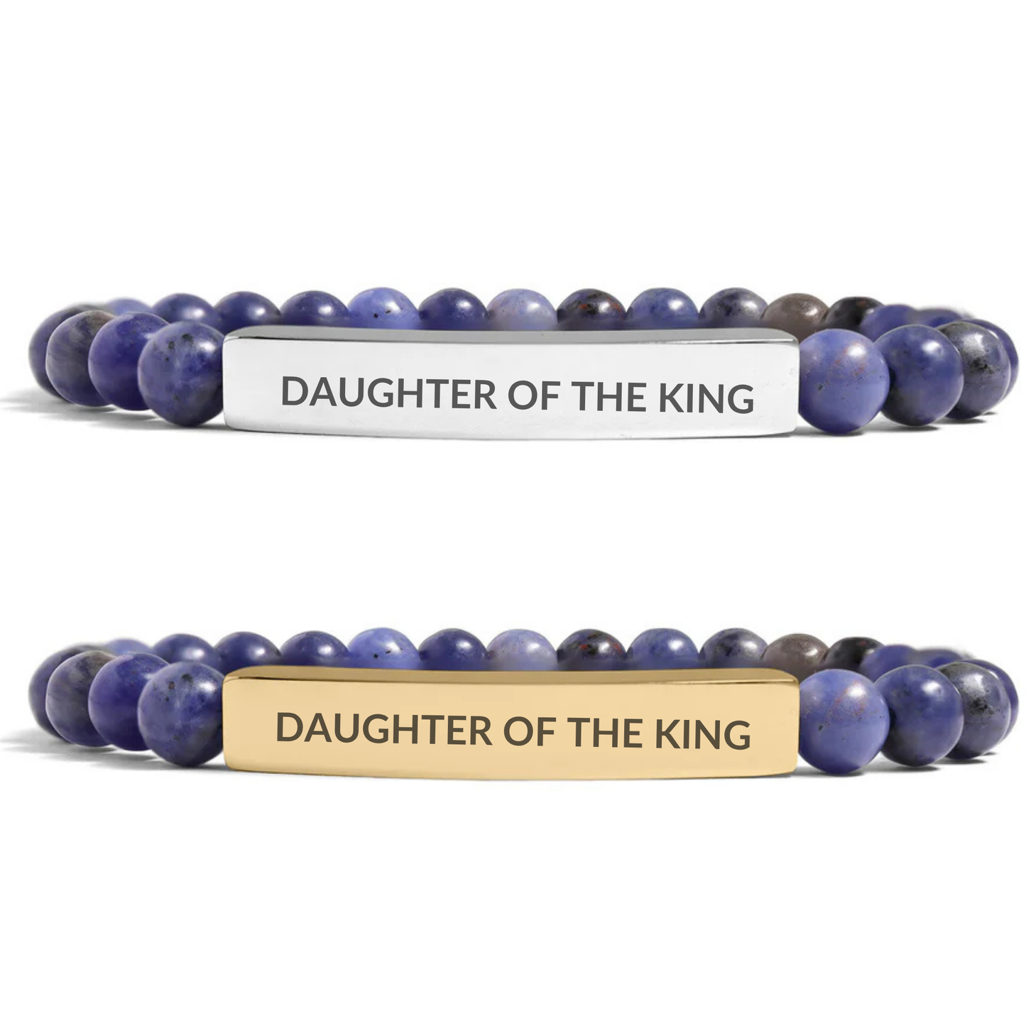 DAUGHTER OF THE KING Natural Earth Stone Bracelet
