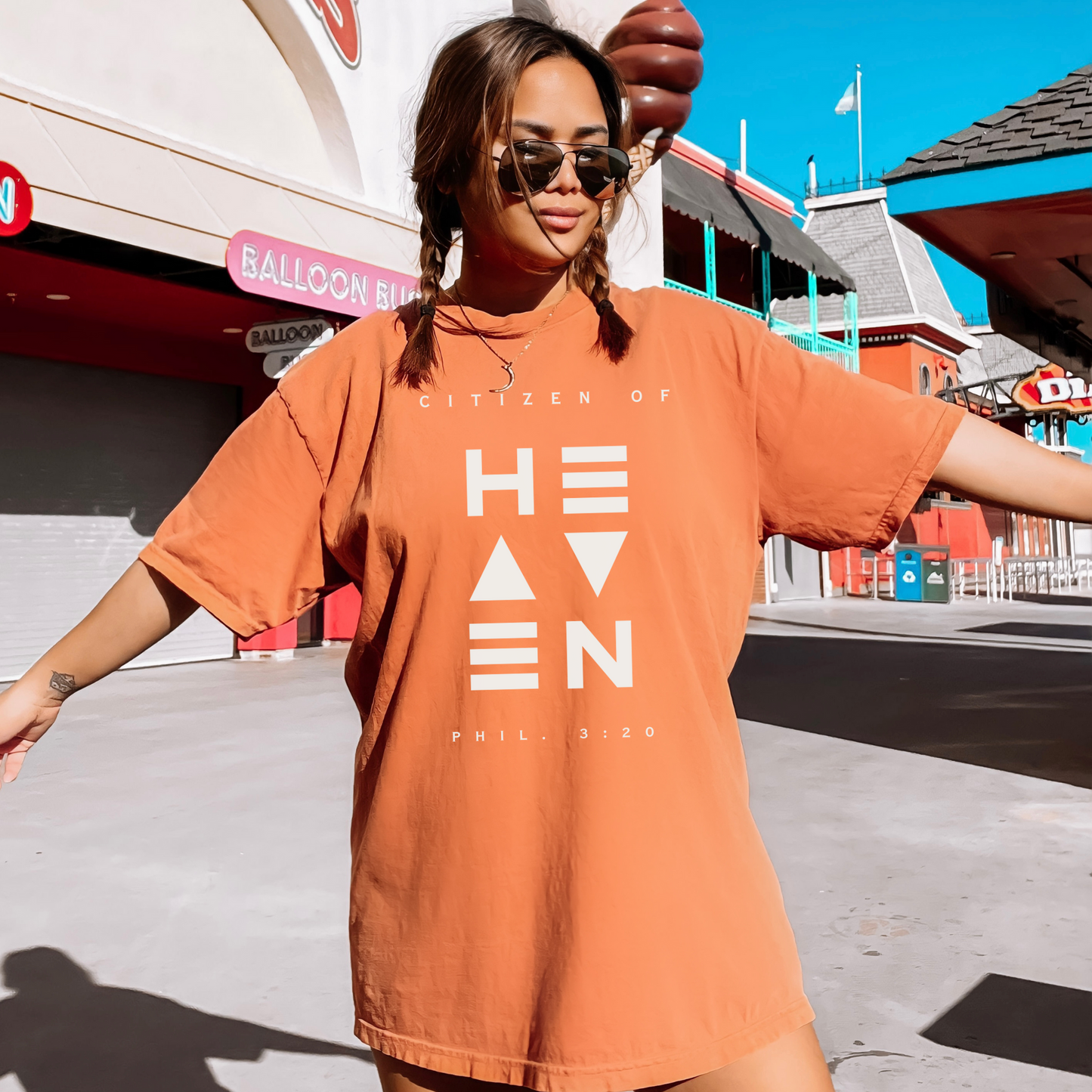CITIZEN OF HEAVEN COMFORT COLORS TEE
