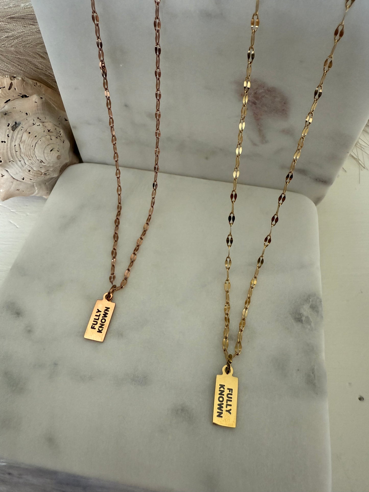 FULLY KNOWN Dainty Necklace