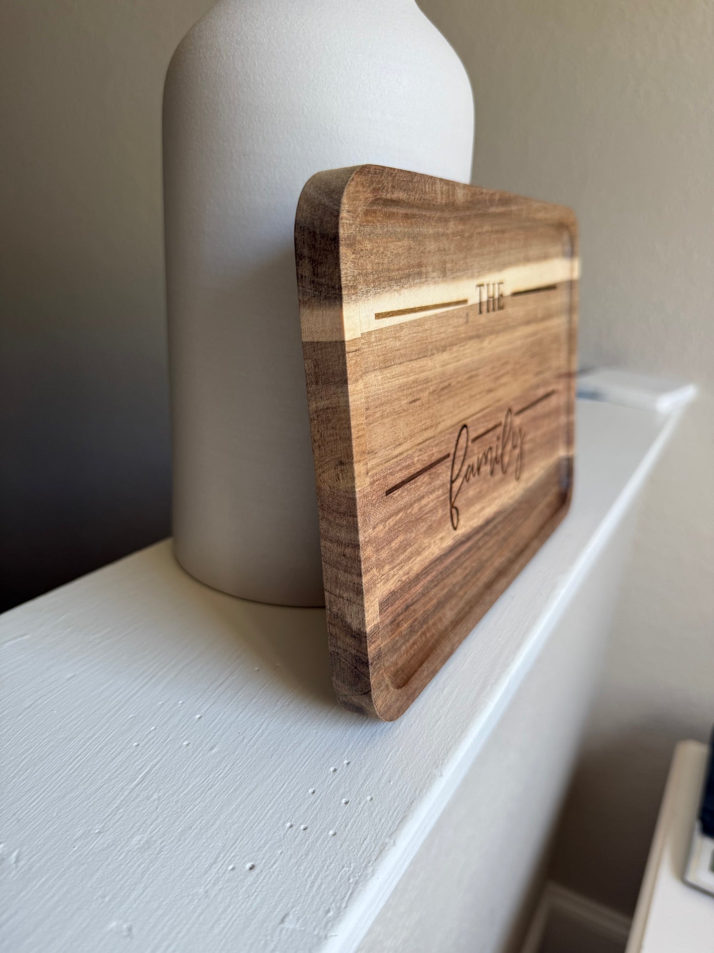 Personalized Family Tray