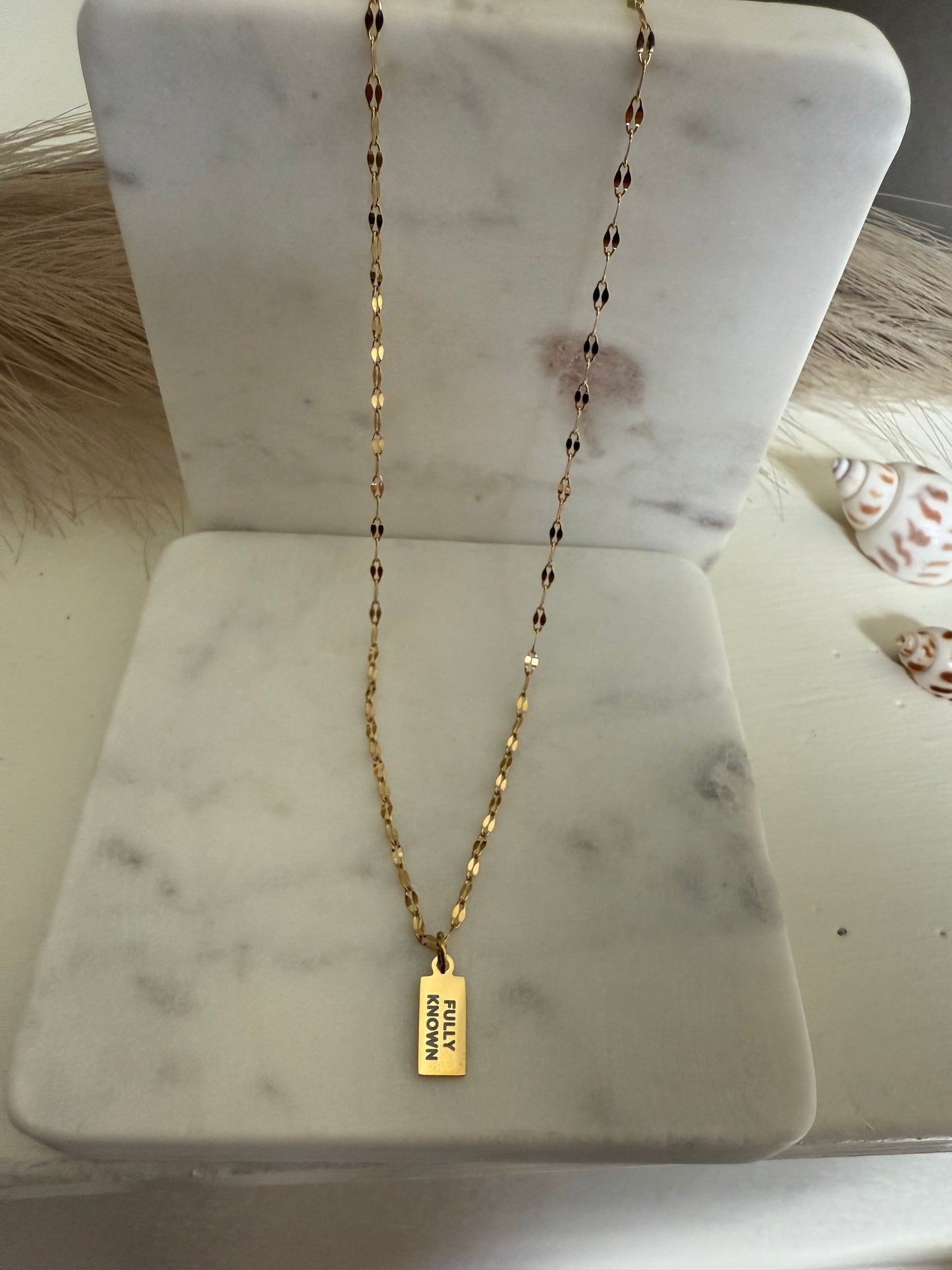 FULLY KNOWN Dainty Necklace