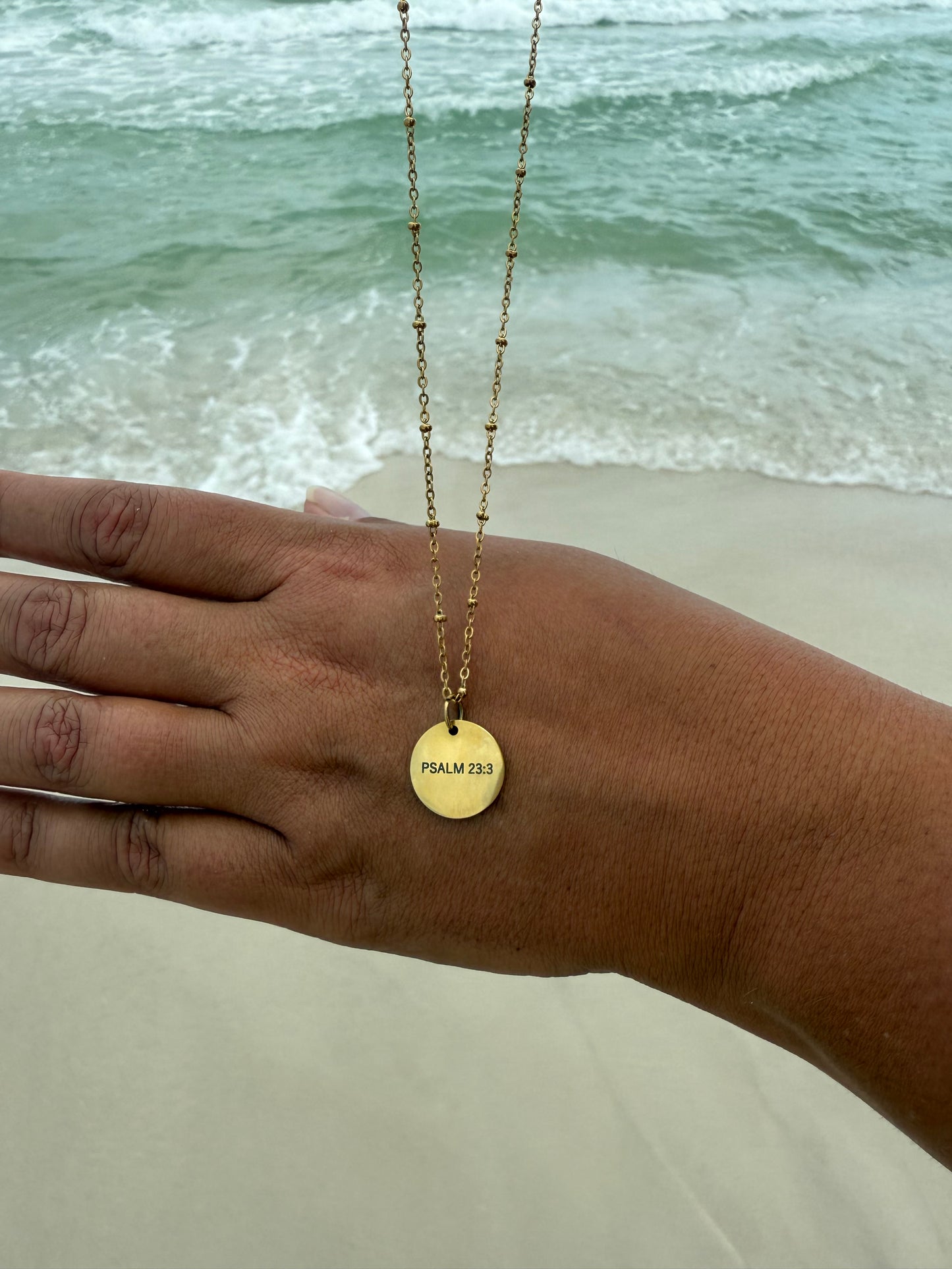 HE RESTORES MY SOUL Necklace