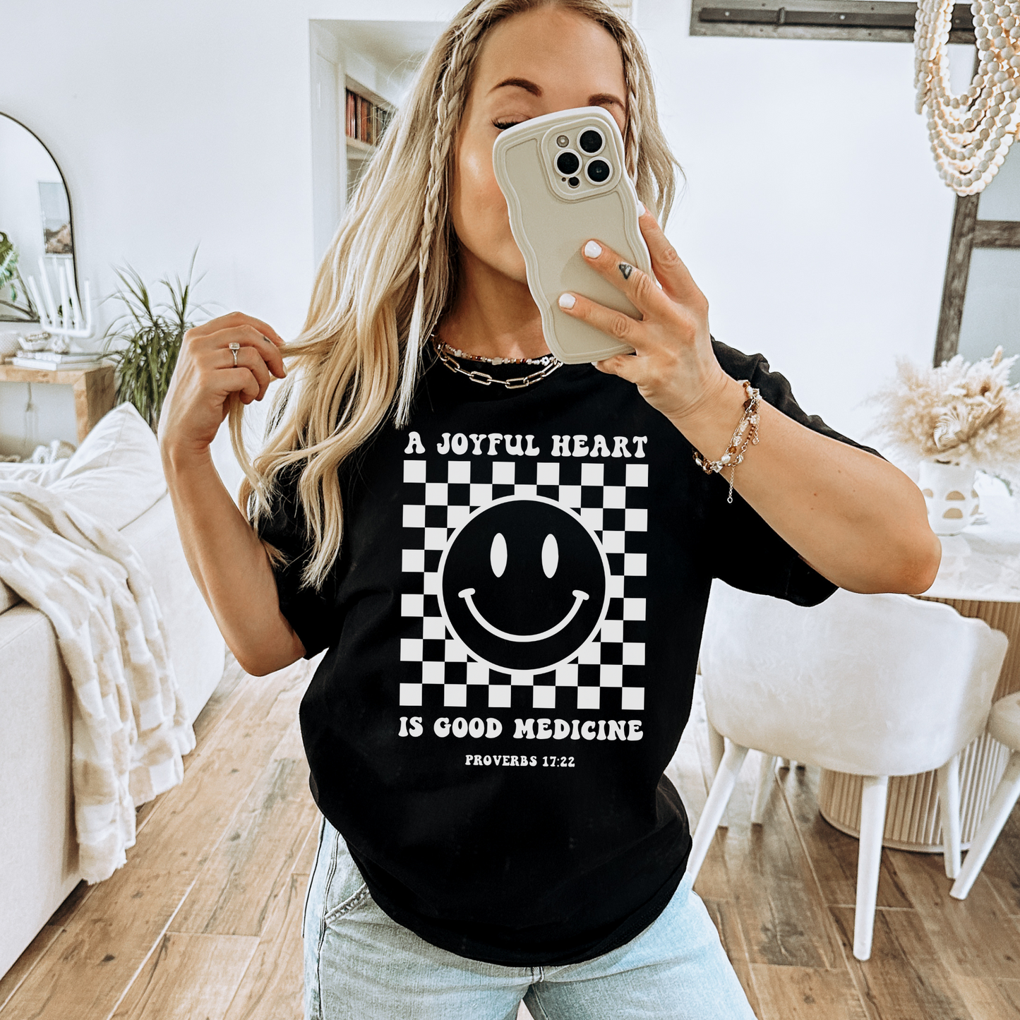 A JOYFUL HEART COMFORT COLORS TEE