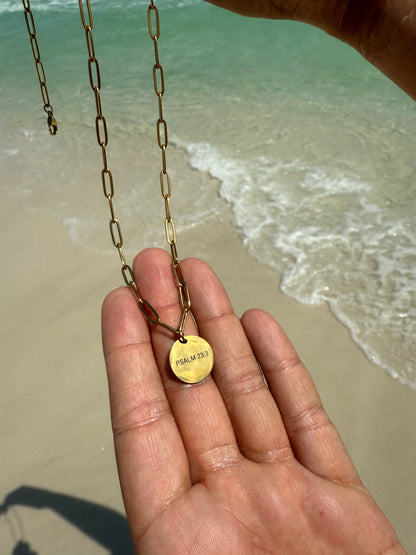 HE RESTORES MY SOUL Necklace
