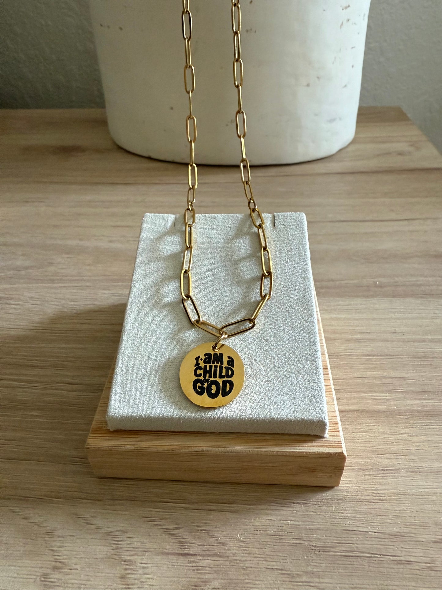 I Am A Child Of God Engraved Disc