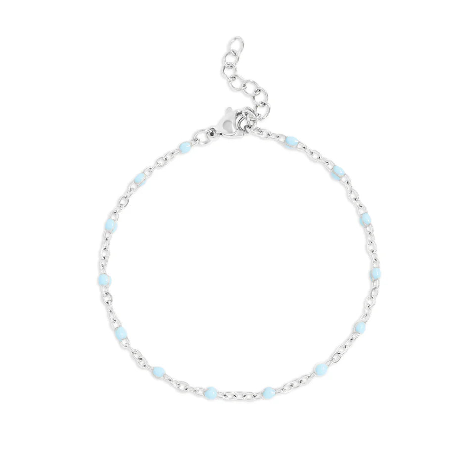 Aqua “Living Water” Stacker Bracelet