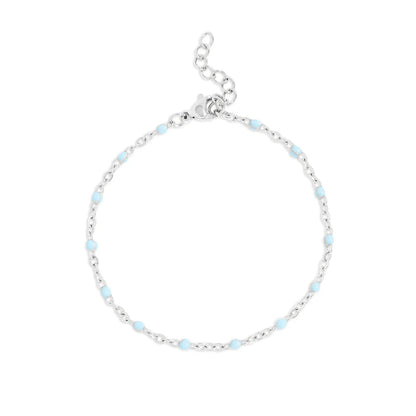 Aqua “Living Water” Stacker Bracelet