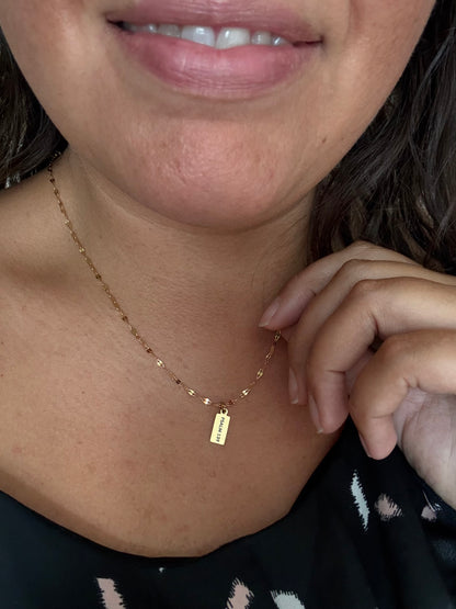 FULLY KNOWN Dainty Necklace