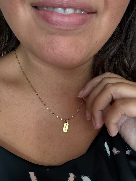 FULLY KNOWN Dainty Necklace