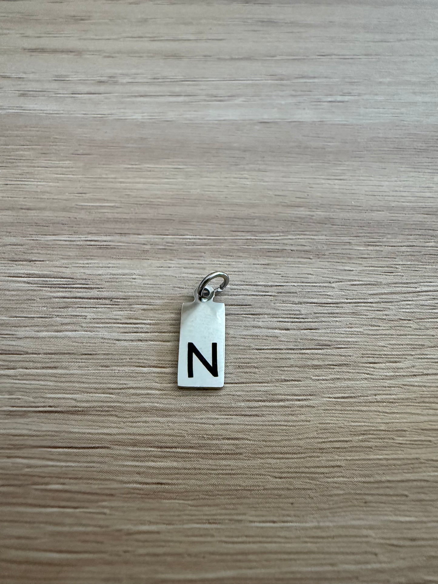 Initial Engraved Tag