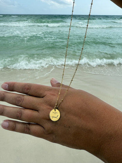 HE RESTORES MY SOUL Necklace