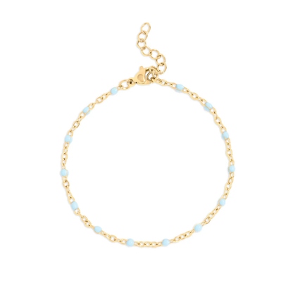 Aqua “Living Water” Stacker Bracelet