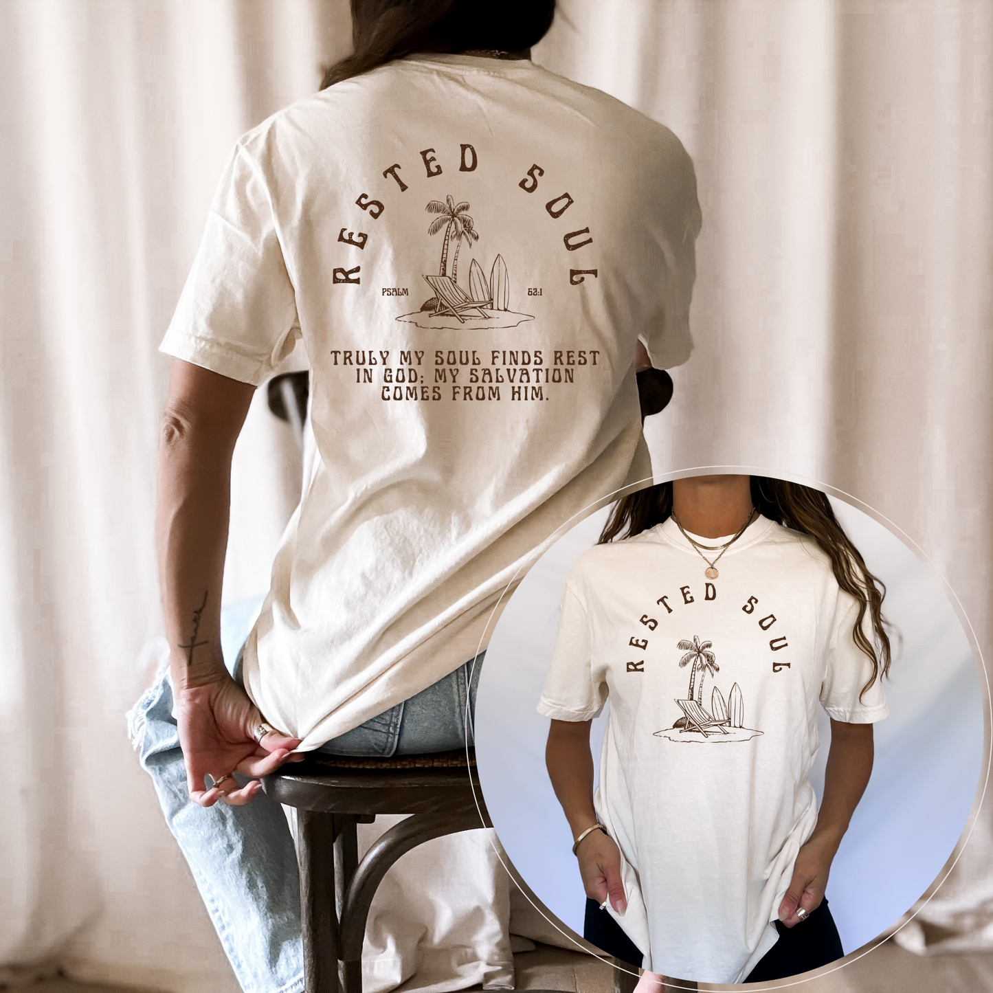 RESTED SOUL COMFORT COLORS TEE
