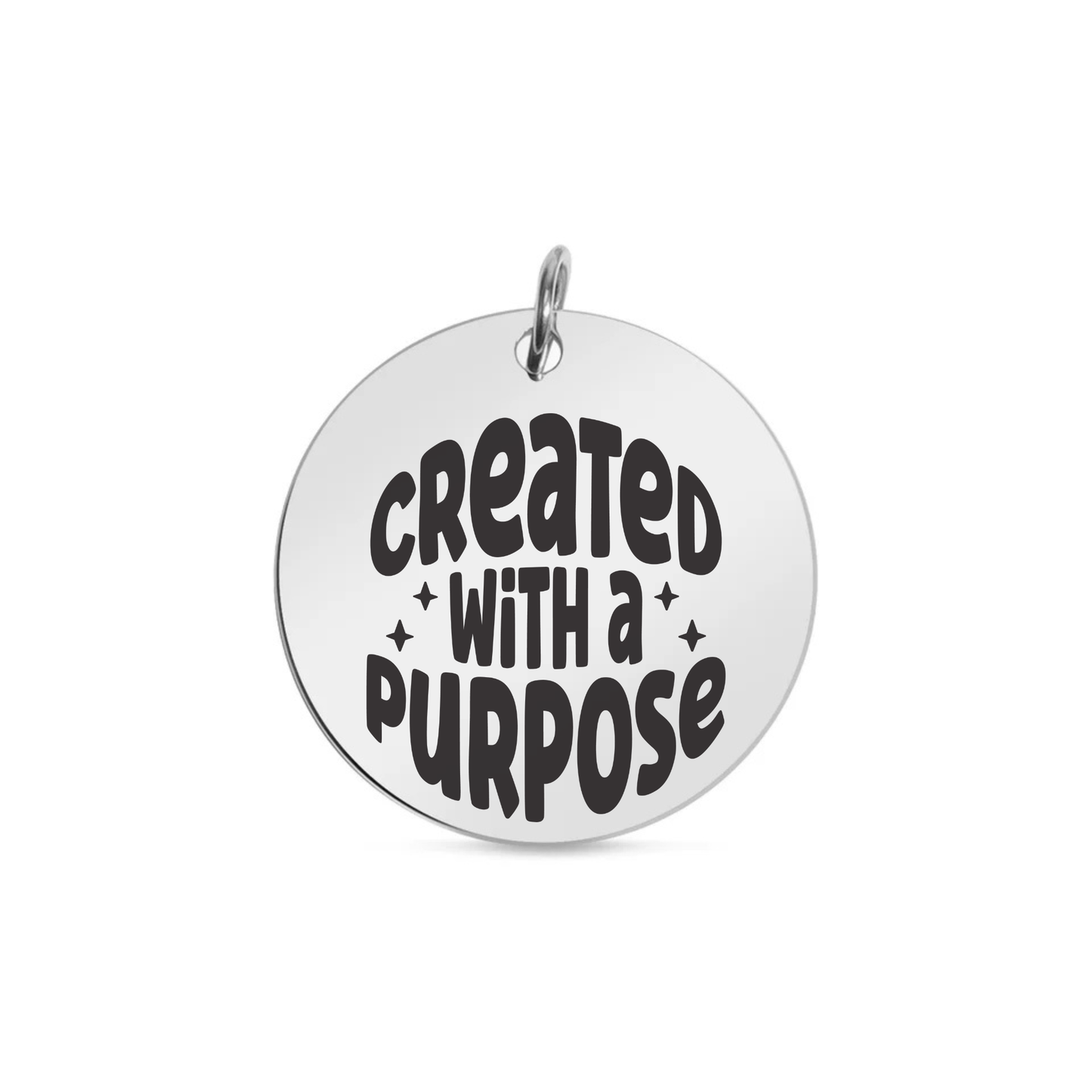 Created With A Purpose Engraved Disc