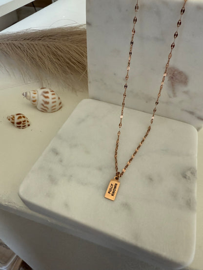FULLY KNOWN Dainty Necklace
