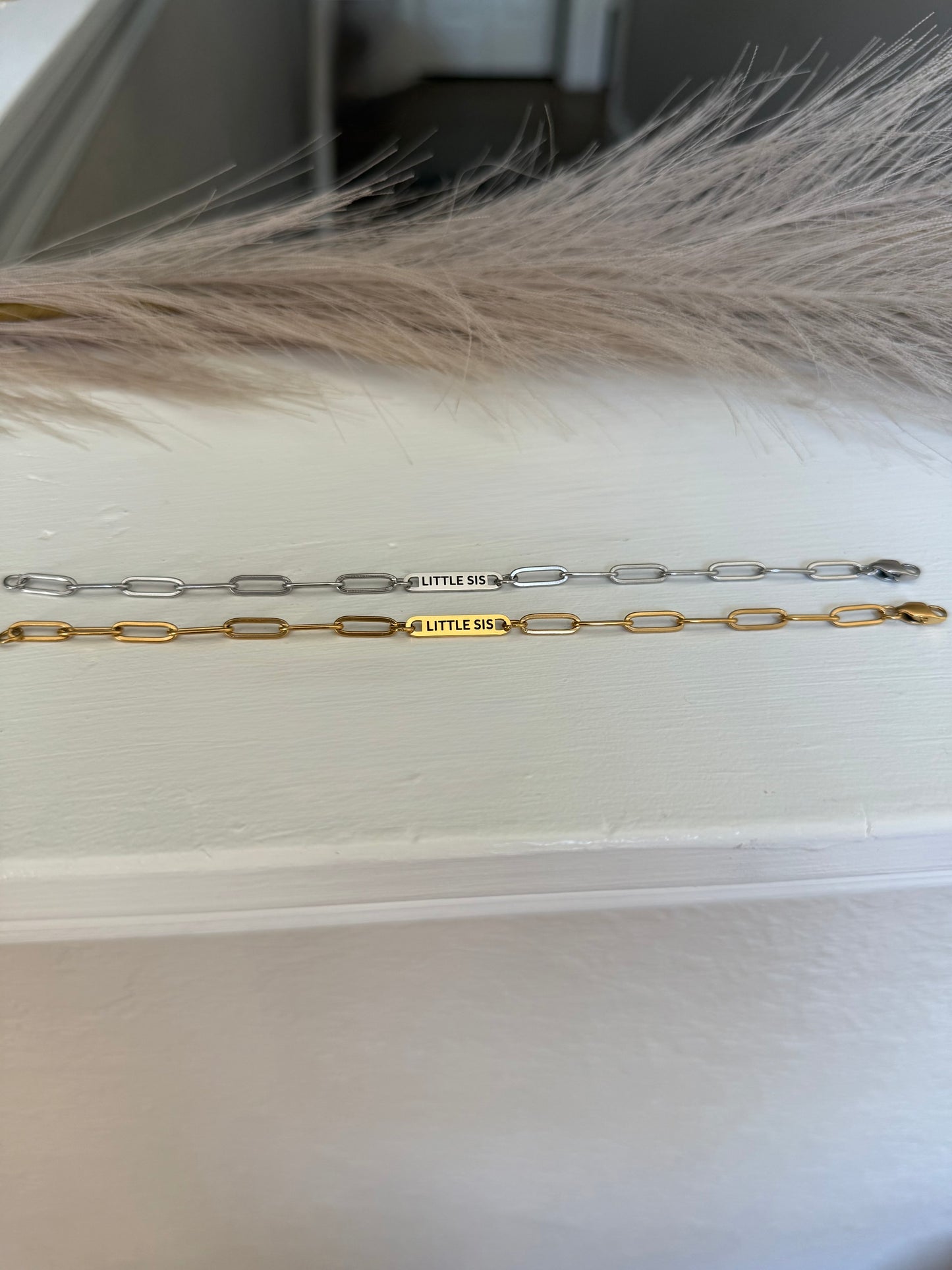 Little Sis Paperclip Bracelet