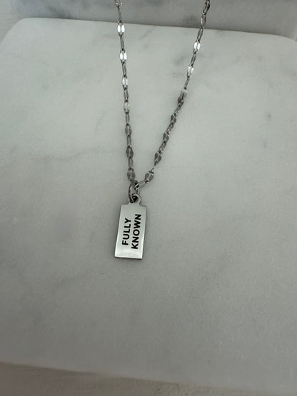 FULLY KNOWN Dainty Necklace