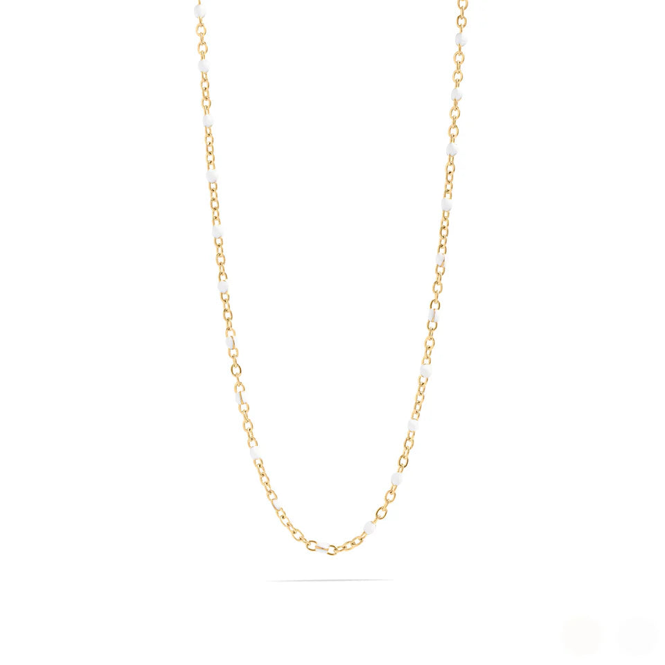 White “Light” Stacker Necklace