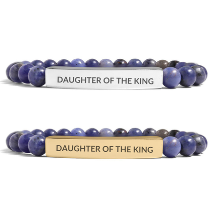 DAUGHTER OF THE KING Natural Earth Stone Bracelet