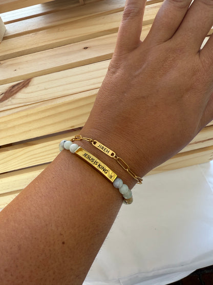 JIREH Paperclip Bracelet