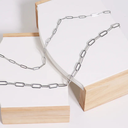 Paperclip Necklace Chain