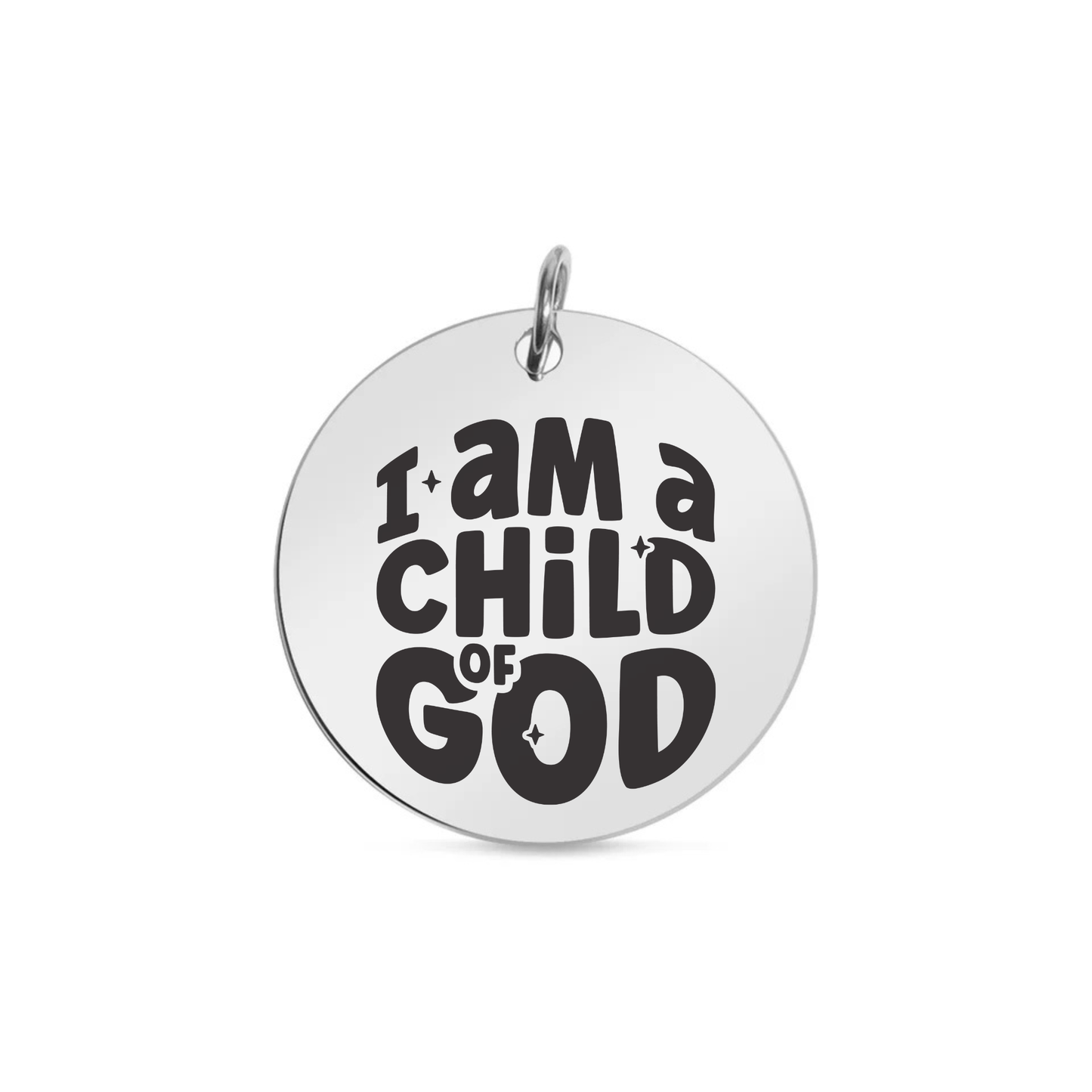 I Am A Child Of God Engraved Disc