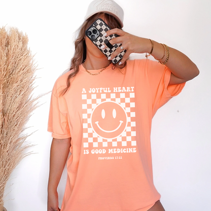 A JOYFUL HEART COMFORT COLORS TEE
