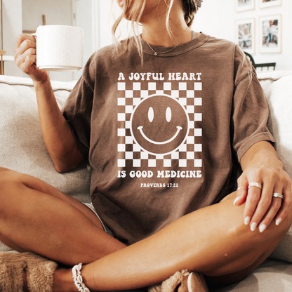 A JOYFUL HEART COMFORT COLORS TEE