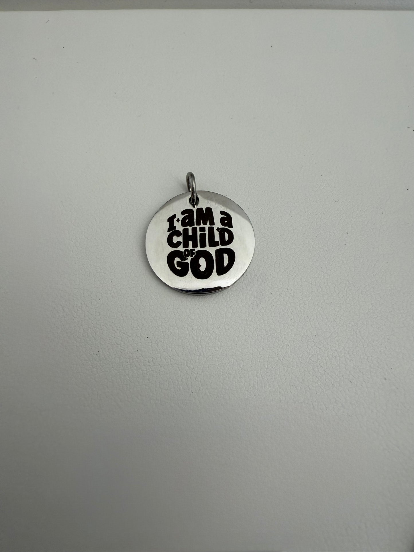 I Am A Child Of God Engraved Disc