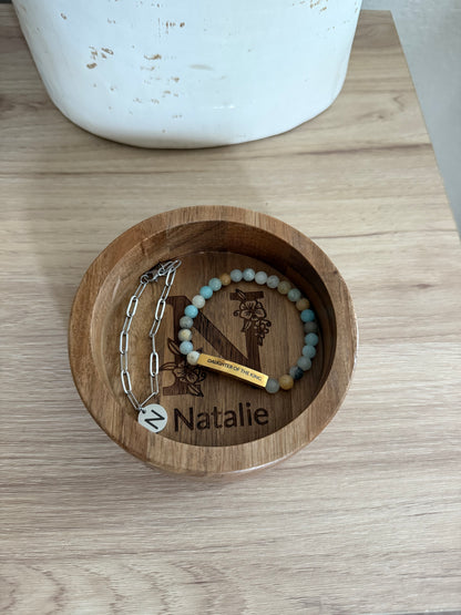 Personalized Jewelry Dish