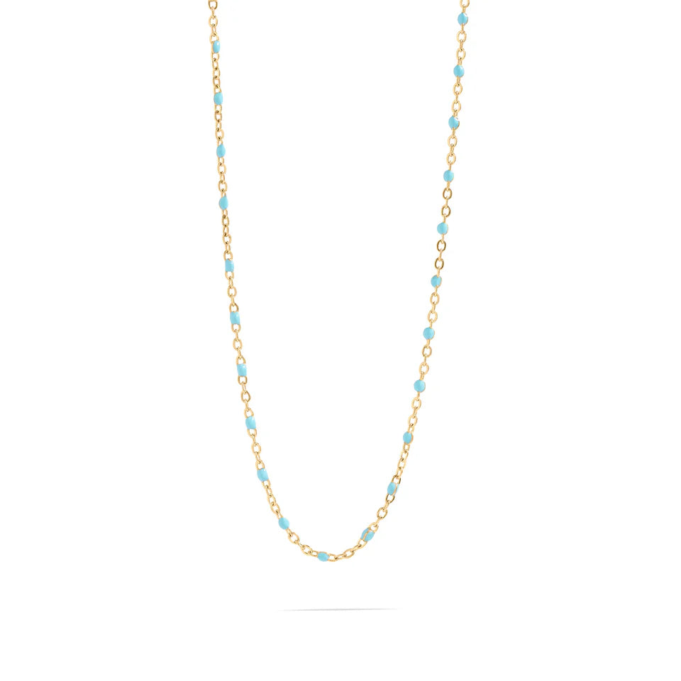 Aqua “Living Water” Stacker Necklace
