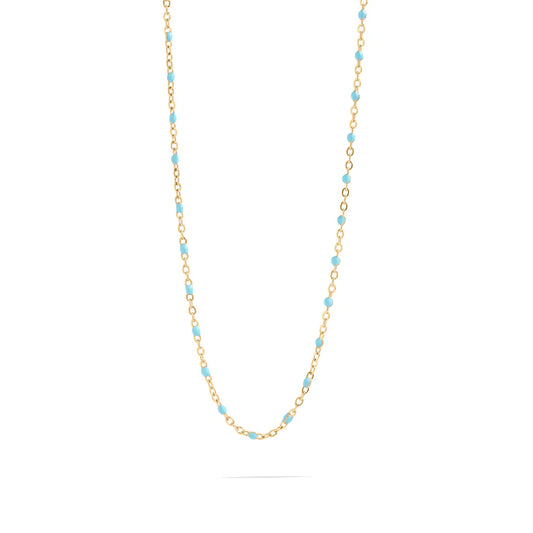 Aqua “Living Water” Stacker Necklace