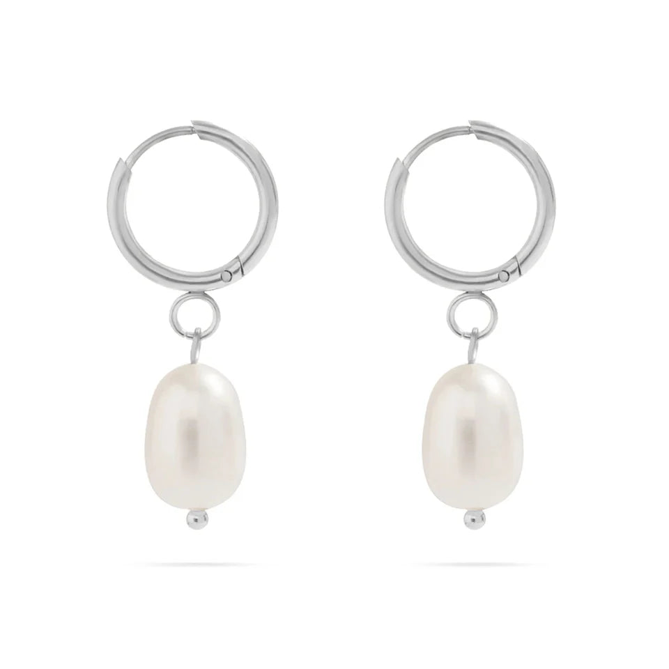 REAL FRESHWATER PEARL EARRINGS