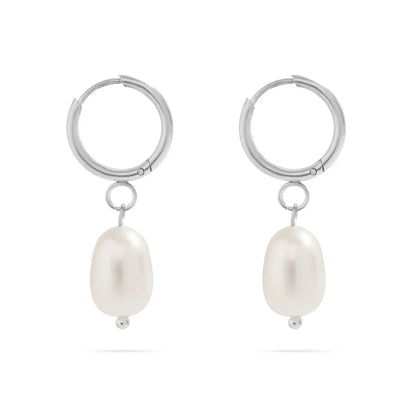 REAL FRESHWATER PEARL EARRINGS