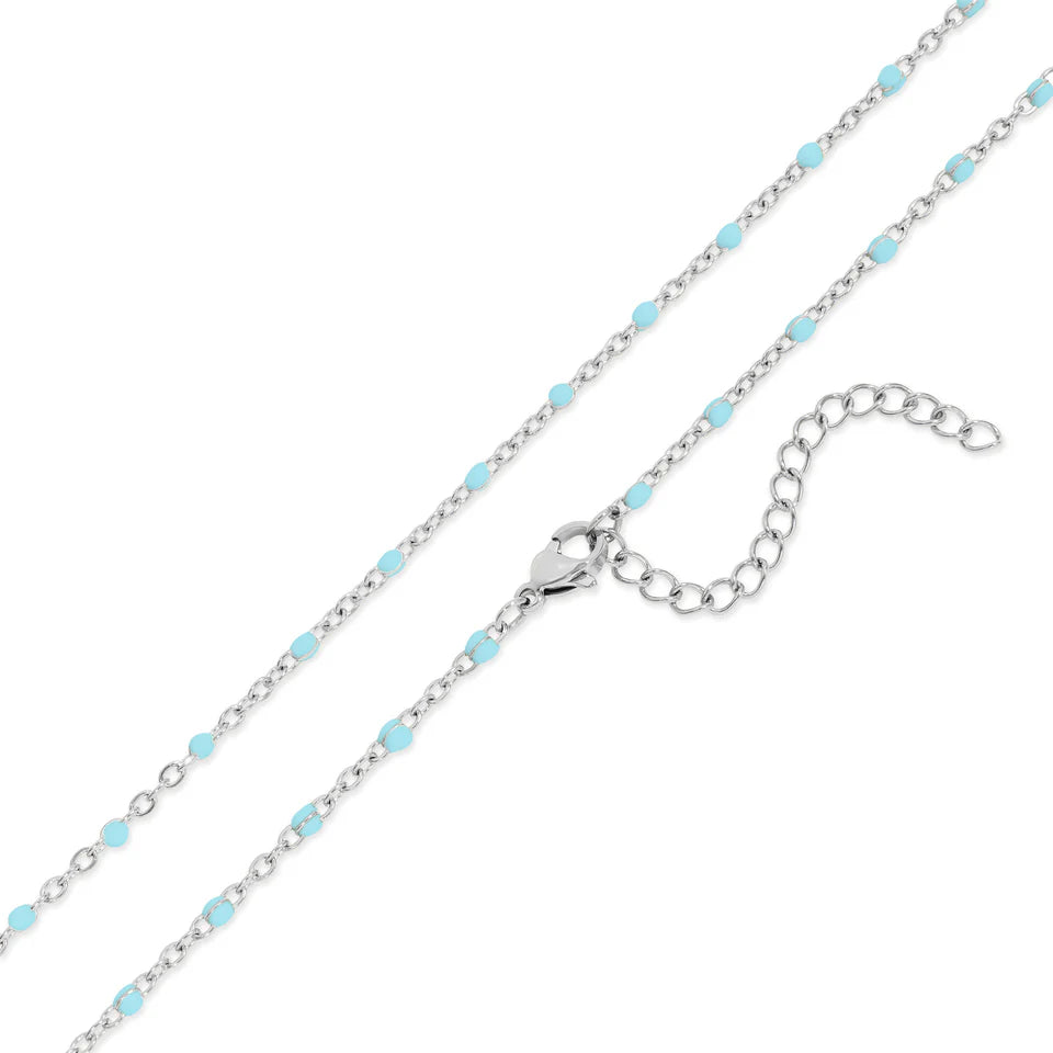Aqua “Living Water” Stacker Necklace