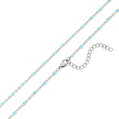 Aqua “Living Water” Stacker Necklace