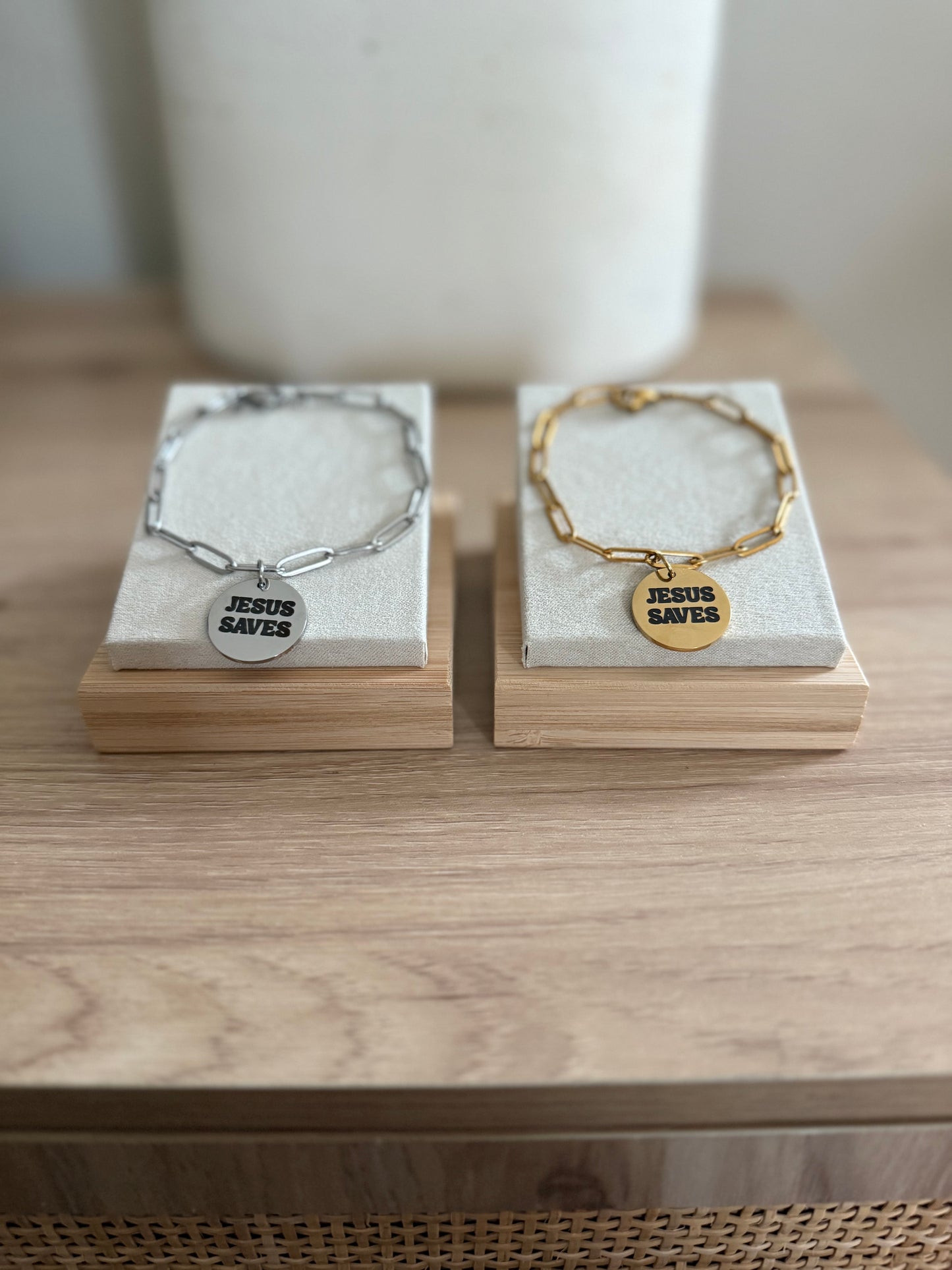 JESUS SAVES Engraved Disc