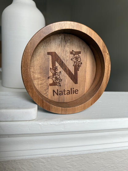 Personalized Jewelry Dish