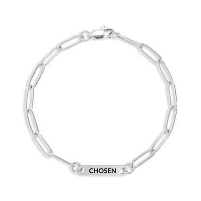CHOSEN Paperclip Bracelet