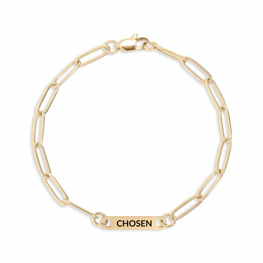 CHOSEN Paperclip Bracelet