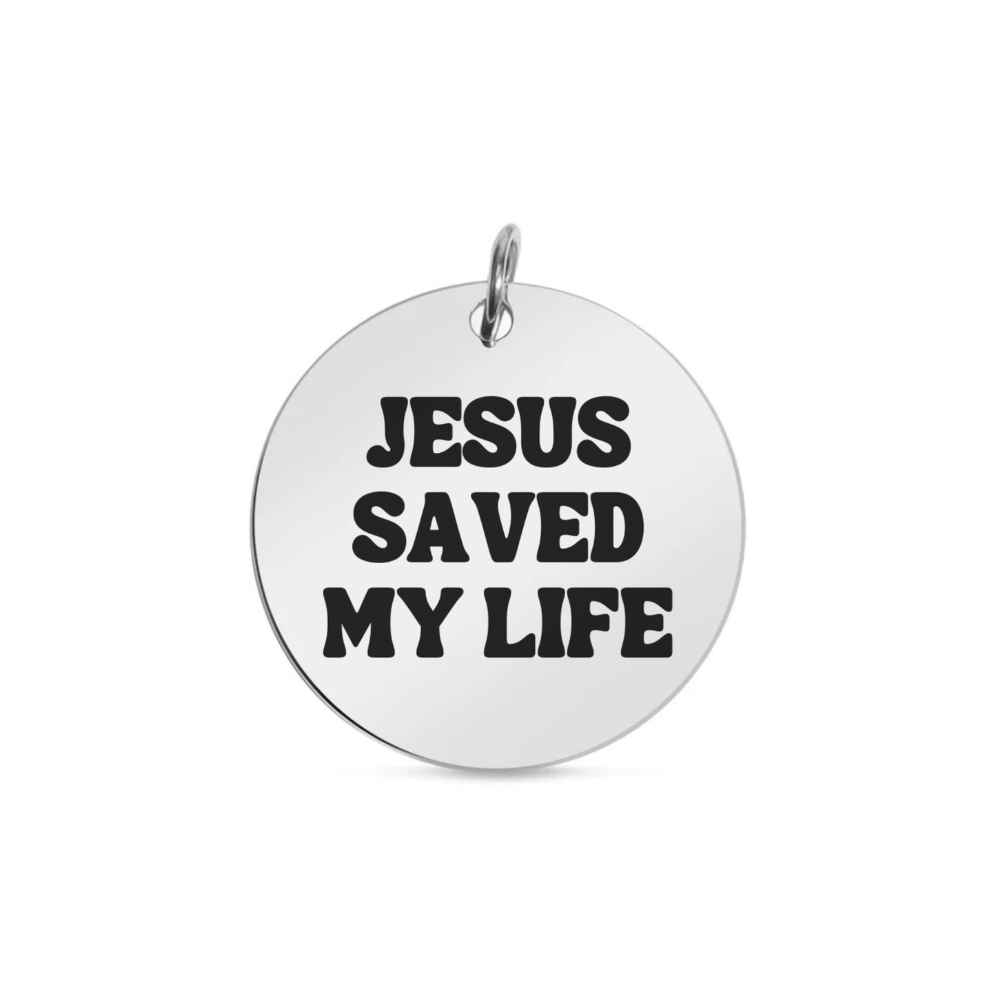 JESUS SAVES Engraved Disc